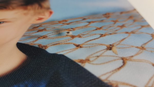 Linen Surface Embossed Photo